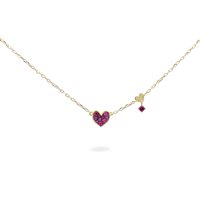 Collana Rue des Mille Donna in Argento GRZ-018 M1 CUO C AU - GRZ-018 M1 CUO C AU